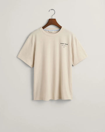 T-Shirt Script Graphic Για Έφηβους (Outlet) GANT